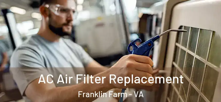  AC Air Filter Replacement Franklin Farm - VA